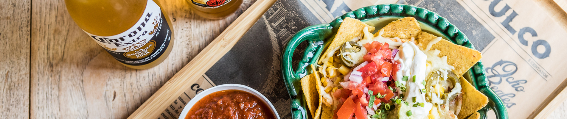 Voor de allerlekkerste Mexicaanse maaltijden bestel je bij ons nieuwste aanwinst Tortillas
